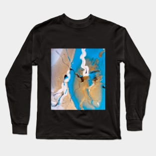 Bluee Long Sleeve T-Shirt